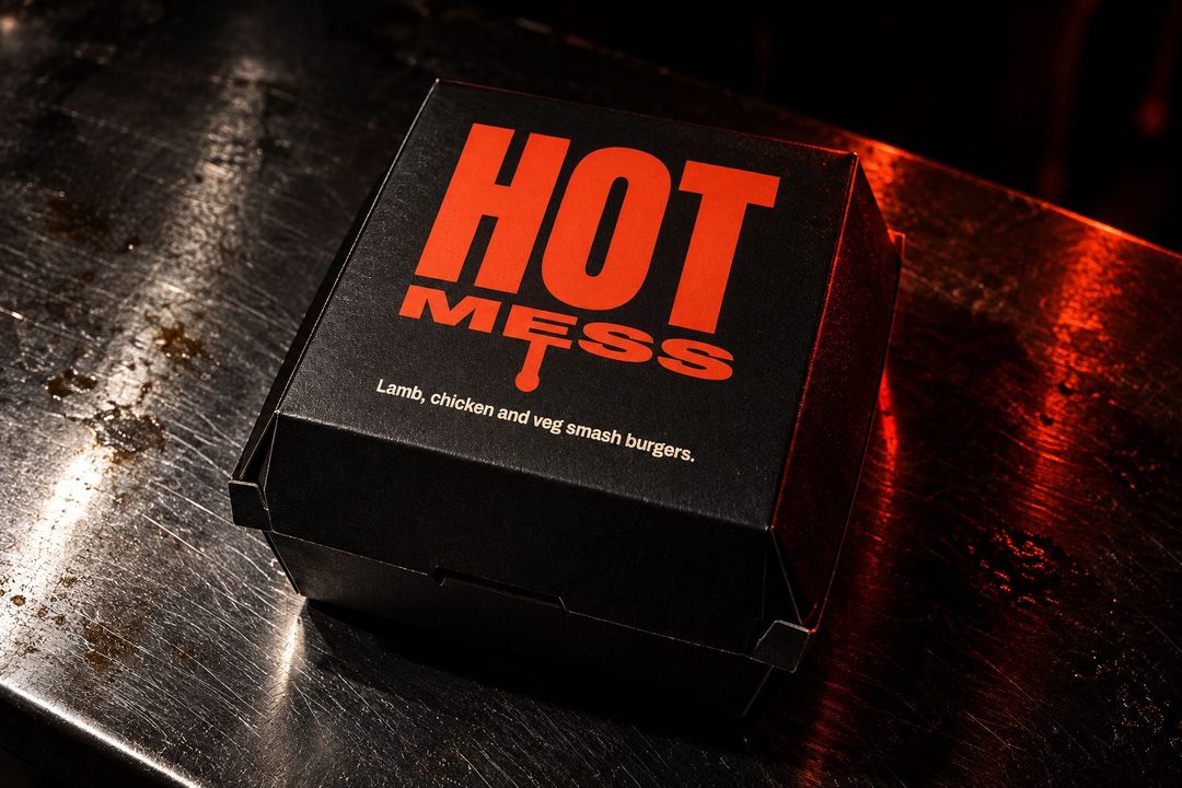 Hot Mess burger box