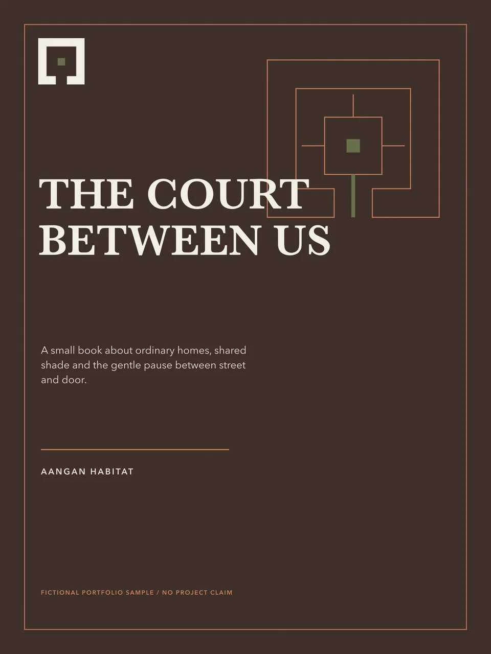 Fictional brochure cover