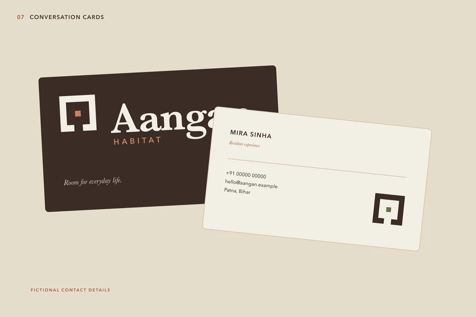 Business card pair