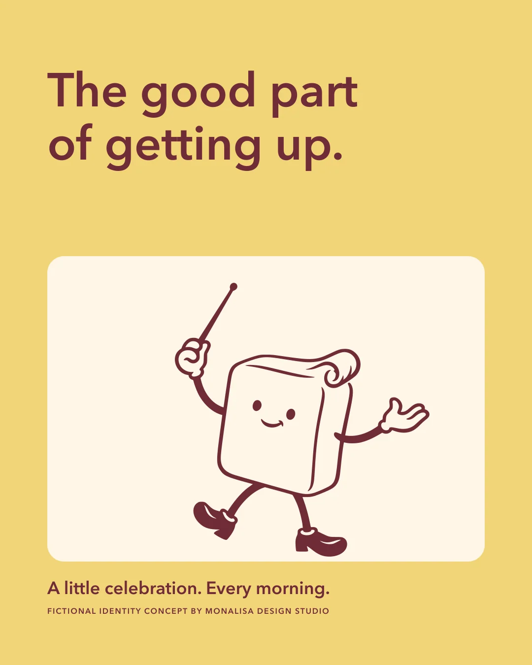 Butter Parade: opening social. Vector identity and application artwork.